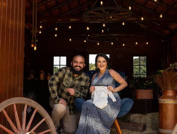 Gestante de Dani, Felipe & Jolie