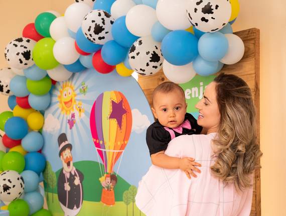 Aniversário infantil de Aniversário do Benjamin