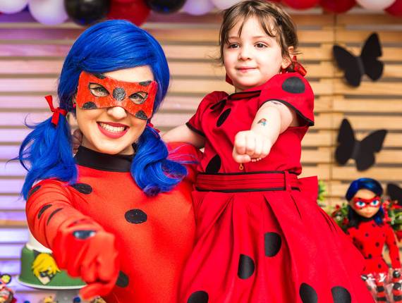 Infantil  de Manuela 4 Anos |  Lady Bug | Convidada Especial