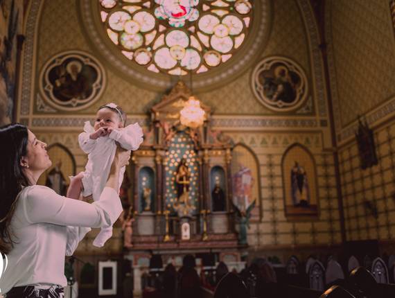 Batizado de Fernanda - Apresentação ao senhor