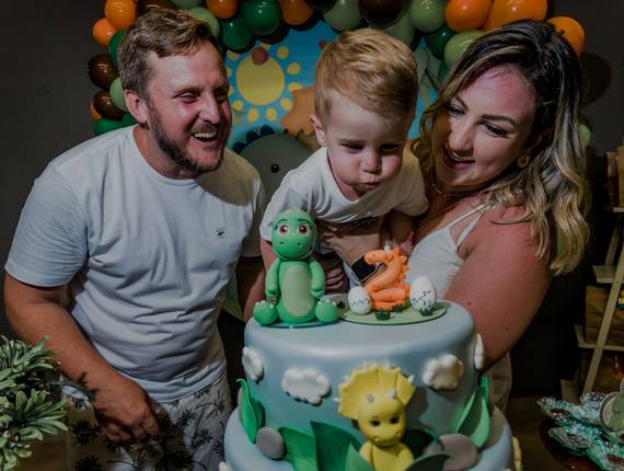 Meu Aniversário de Enzo e seu Jurassic Park