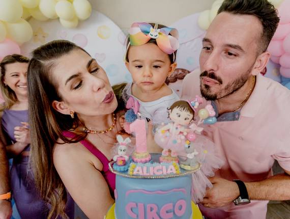 Meu Aniversário de Alicia e seu Circo maravilhoso