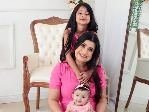 Familia de Mamãe Juliana Malu & Isa