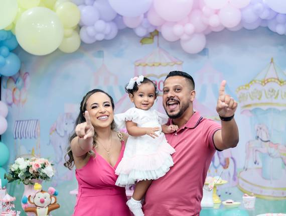 Aniversários de Rebeca 1 aninho