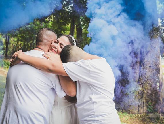 Familia de Chá Revelação Kaio