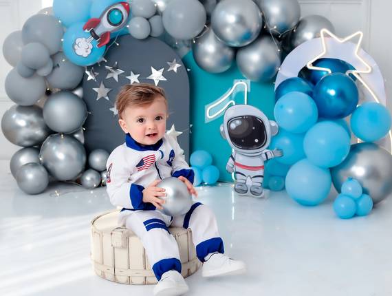 Smash the Cake de 1 aninho do Lucas