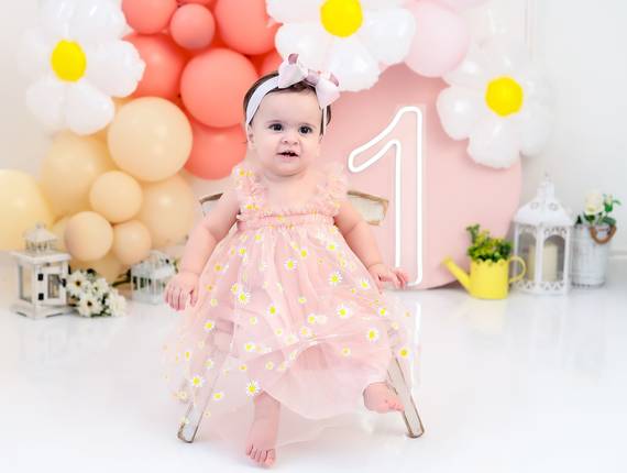 Smash the Cake de 1 aninho Carolina