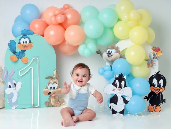 Smash the Cake de Primeiro Aninho Leonardo