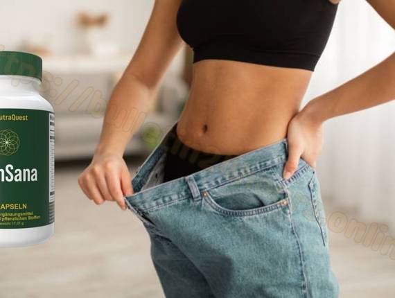 Slimsana of Slimsana Kapseln Pflanzliche Unterstützung für einen schlanken Körper