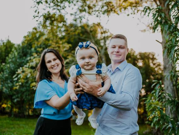 Ensaio Externo de Ensaio em Família