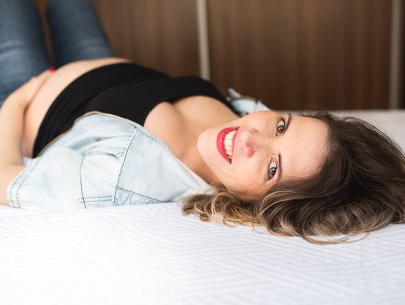 Gestantes de Flaviana esperando Beatriz! 