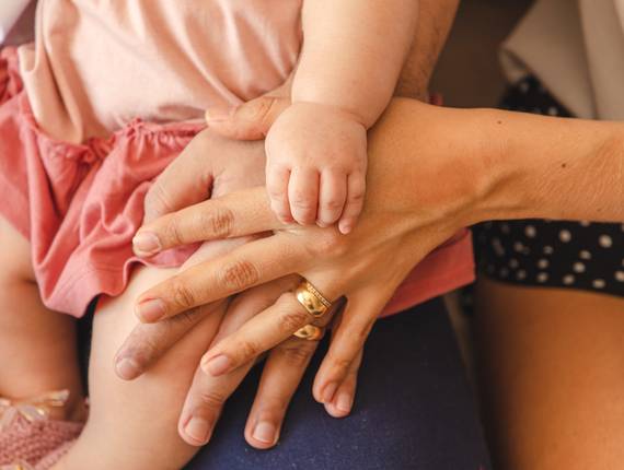 Ensaio de Família de Alice 3 meses