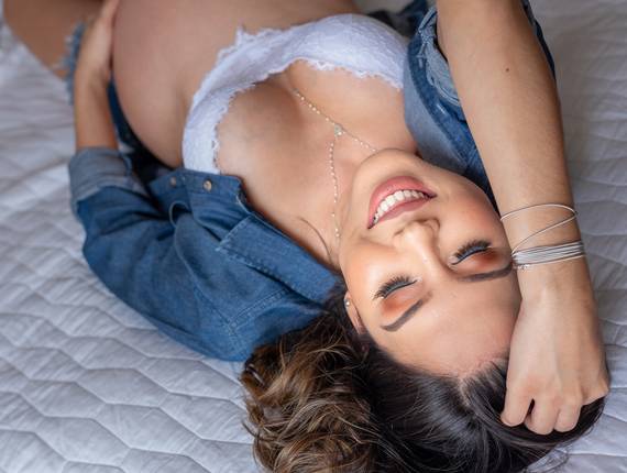 Gestantes - Lifestyle de Lais esperando Antonela