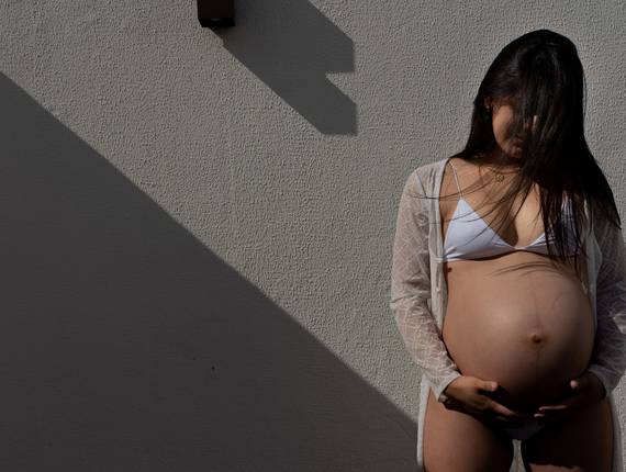 Gestantes - Lifestyle de Mariana esperando (em trabalho de parto) Isadora