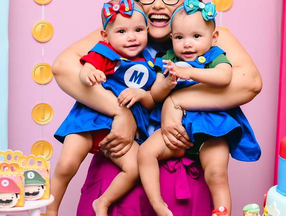 - ANIVERSÁRIO INFANTIL  de LARA E MARIA EDUARDA FEZ 1 ♥