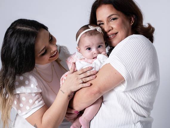 - FAMILIA  de Mãe, filha e neta 