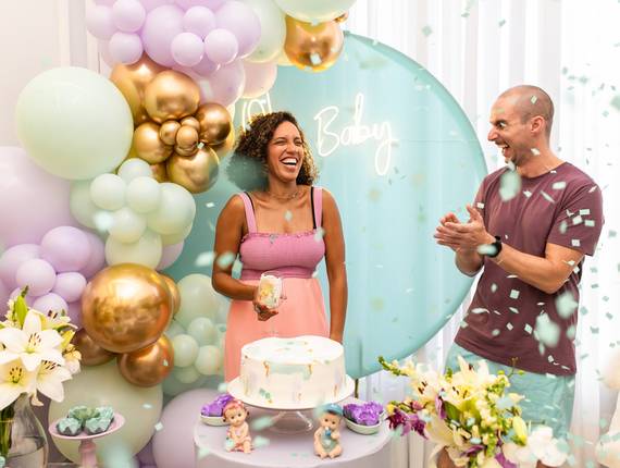  - GESTANTE  de CHÁ REVELAÇÃO  DA CIBELLE ♥ 