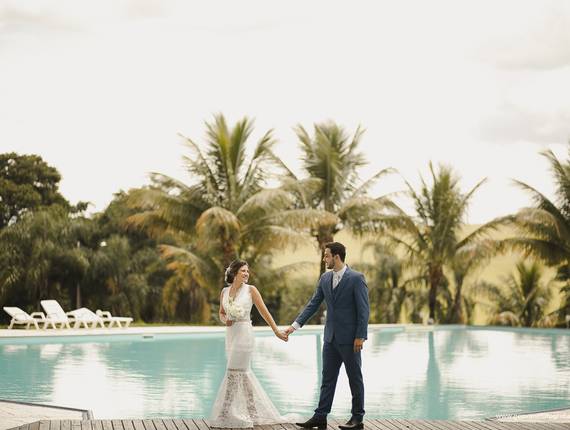 Casamentos de Lays e João Paulo