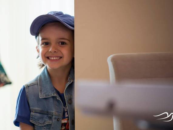 Aniversários de 5 anos de Pedro