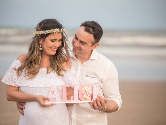 Gestante de Esperando Maria Alice