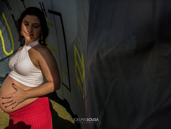 Gestante de Esperando Romeo