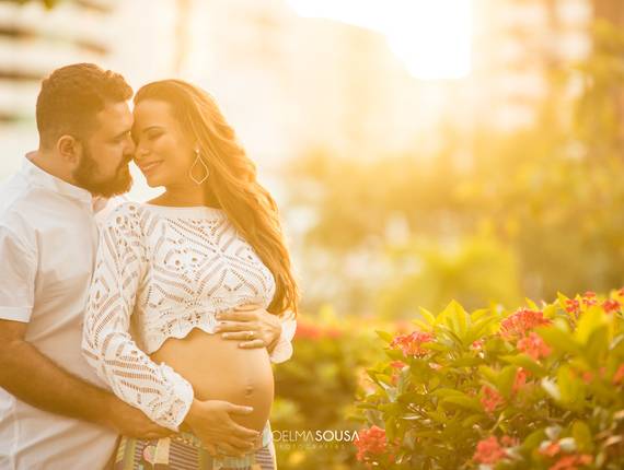 Gestante de A espera de Lara