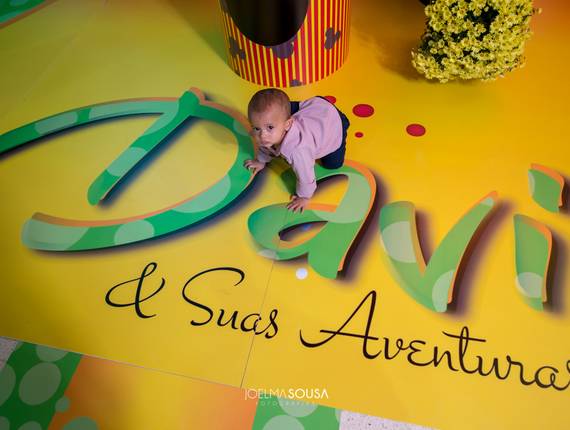 Aniversários de Davi 1 aninho