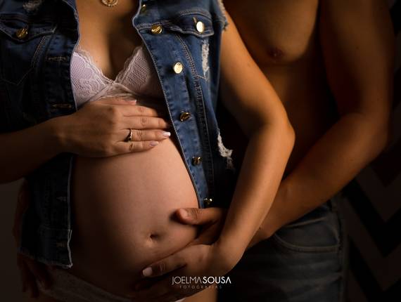 Gestante de Esperando Theo