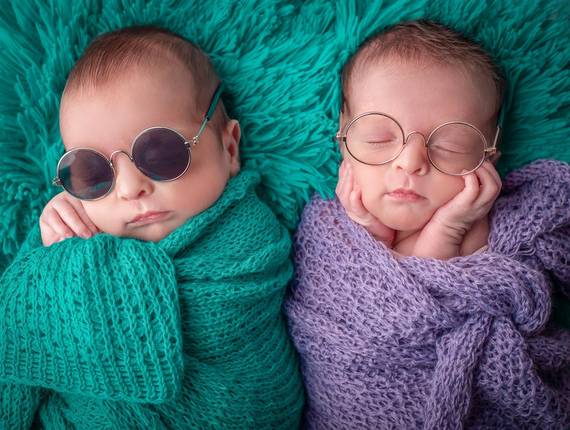 ENSAIOS DE NEWBORN de GEMÊOS LORENZO & MATHIAS 