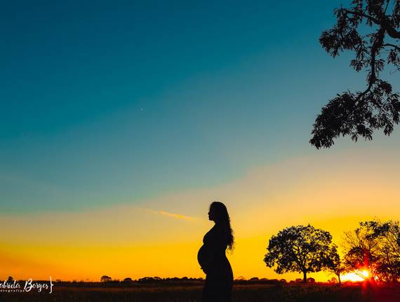 Grávida de À espera de Esrom