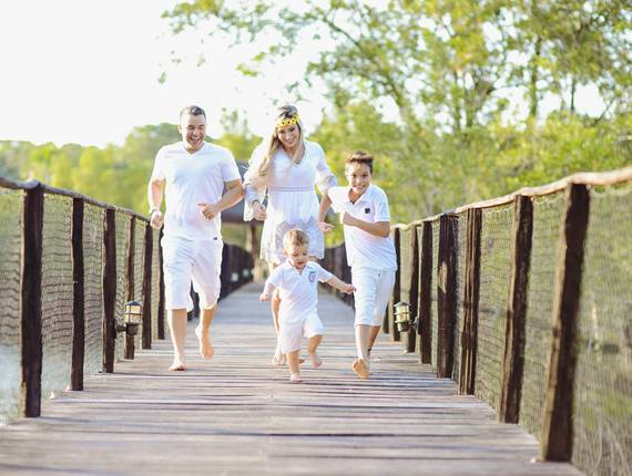 Ensaios de Daniel, Ariane, Ian e Danielzinho