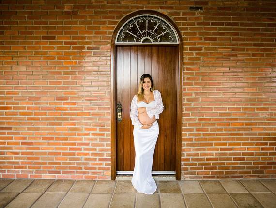 Gestante de A espera de Valentina