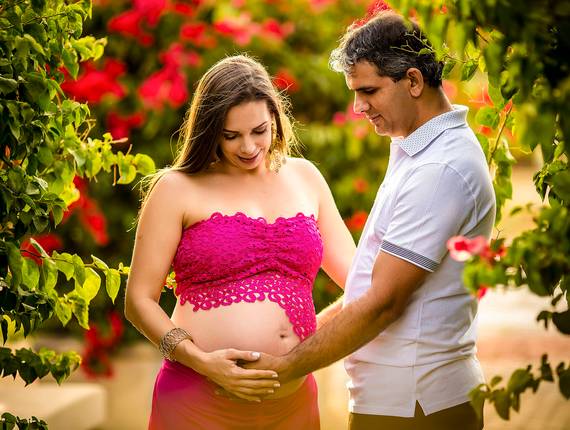 Gestante de Ensaio Gestante de Alciene Florencio