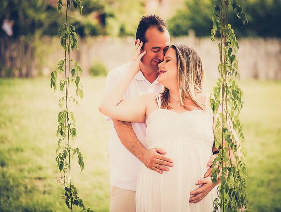 Gestante de Ensaio gestante de Thaysis