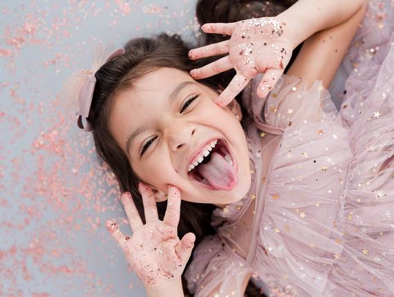Ensaio Infantil  de Sessão Glitter Alice
