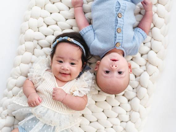 Ensaio Infantil  de Ensaio Infantil Aurora e Murilo