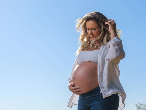 Gestante de Ensaio de Gestante