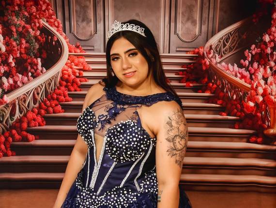 Ensaio de Debutante  de Ensaio Brenda - Estúdio