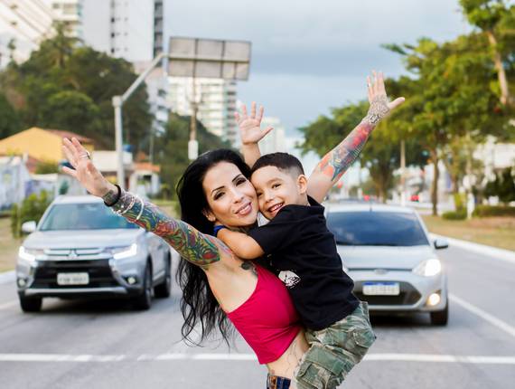 Ensaio Infantil de Amanda e seu filho Davi Abraão 
