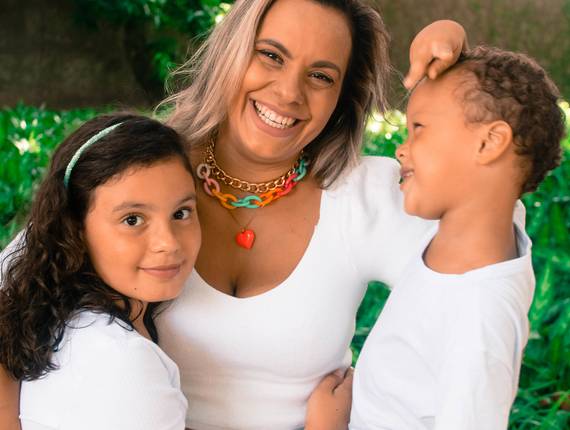 Família de Luana, Maria e Bento 