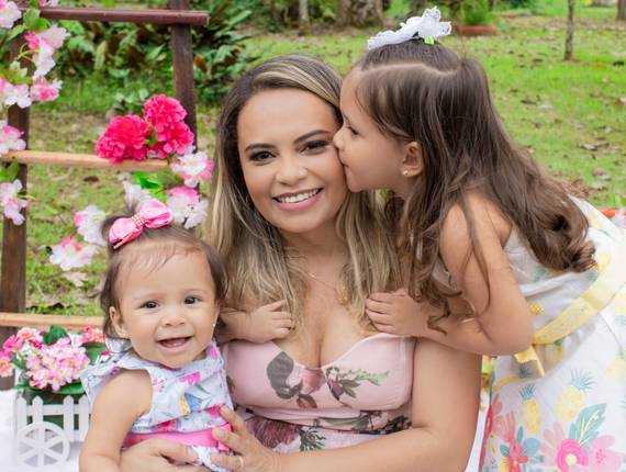 Família de Dia das Mães da Luciana 