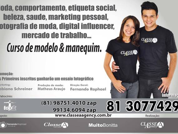 Curso de Modelo e Manequim de Curso de modelo e manequim