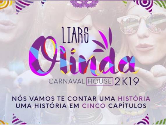 Eventos de Coletiva de Imprensa Liars para o carvanal
