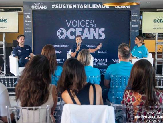 Eventos corporativos de Voice of the oceans. Voz dos Oceanos - Família Schurmann.