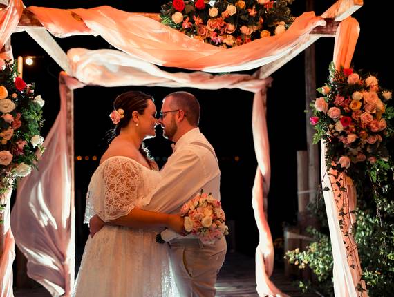 Casamento de Case de dia!