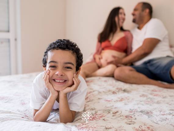 Gestante de Mônica, Fernando e Gabriel - A espera de Benício!