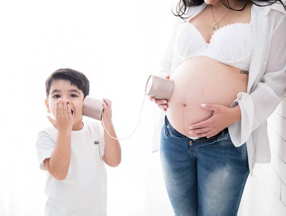 Gestante de À espera de Melissa