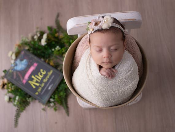 Newborn de Alice - 45 dias