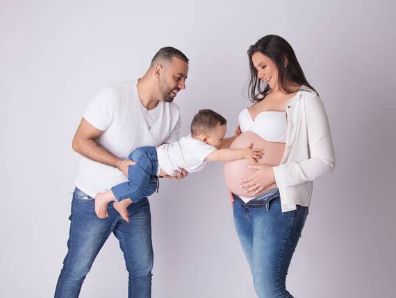 Gestante de A espera pelo Mateus