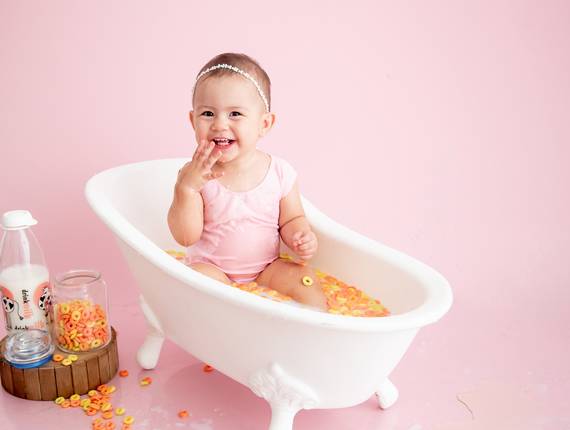 Banho de leite de Helena - 1 aninho